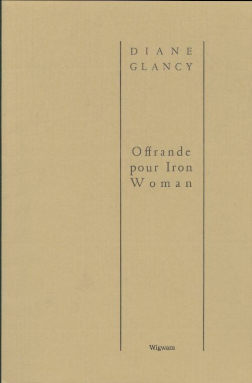 Livrenpoche : Offrande pour Iron Woman - Diane Glancy - Livre