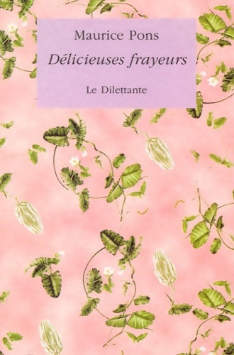 Livrenpoche : Délicieuses frayeurs - PONS Maurice - Livre
