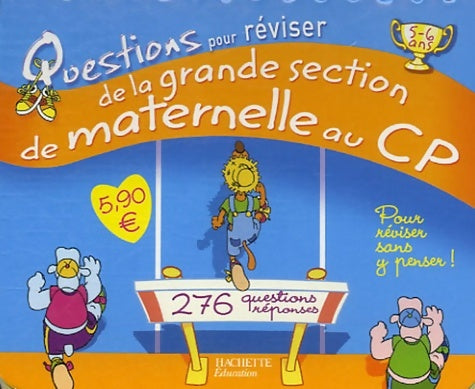 Livrenpoche : Questions pour réviser - de la gs au CP 5/6 ans - Michèle Lecreux - Livre