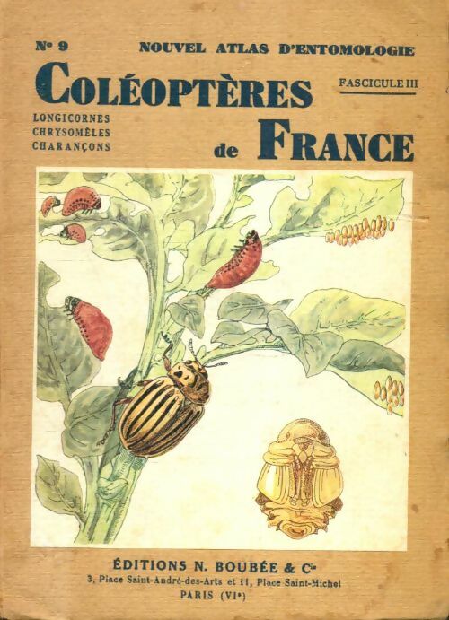 Livrenpoche : Coléoptères de France fascicule Iii - Luc Auber - Livre