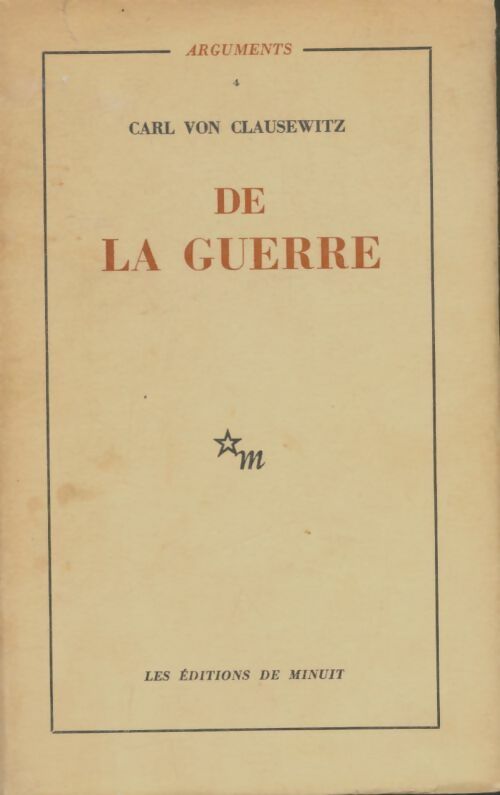 Livrenpoche : De la guerre - Carl Von Clausewitz - Livre