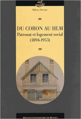Livrenpoche : CORON AU HLM PATRONAT ET LOGEMENT SOCIAL. - Pur - Livre