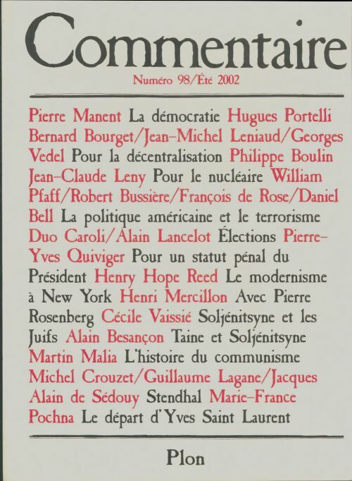 Livrenpoche : Commentaire n°98 - Collectif - Livre