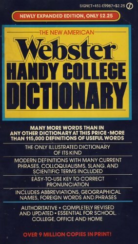 Livrenpoche : Webster handy college dictionary - Collectif - Livre