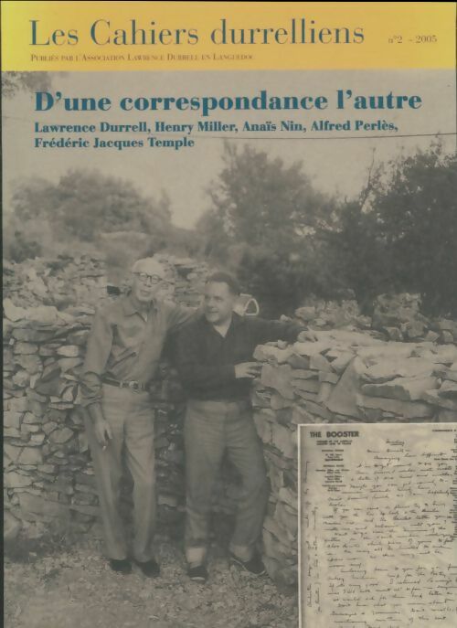 Livrenpoche : Les cahiers durrelliens n°2 - Collectif - Livre