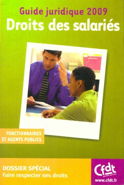 Livrenpoche : Droits des salariés : Guide juridique 2009 - Collectif - Livre