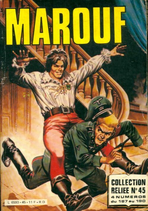 Livrenpoche : Marouf - collection reliée n°45 : Du 187 au 190 - Collectif - Livre