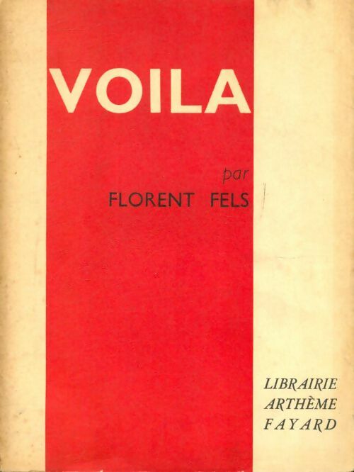 Livrenpoche : Voilà - Florent Fels - Livre
