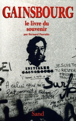 Livrenpoche : Gainsbourg - Le livre du souvenir - Bernard Pascuito - Livre