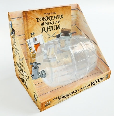 Livrenpoche : Tous les tonneaux mènent au rhum (coffret + objet) - Sandrine Houdré-Grégoire - Livre