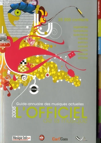 Livrenpoche : L'officiel de la musique 2008 - Irma - Livre