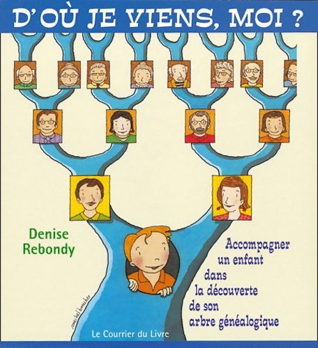 Livrenpoche : D'ou je viens moi ? - Accompagner un enfant dans la découverte de son arbre généalogique - Collectif - Livre