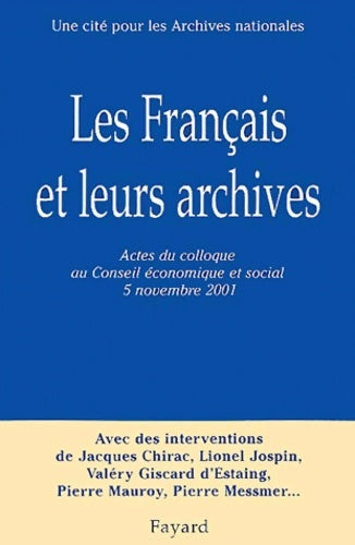 Livrenpoche : Les Français et leurs archives - Collectif - Livre