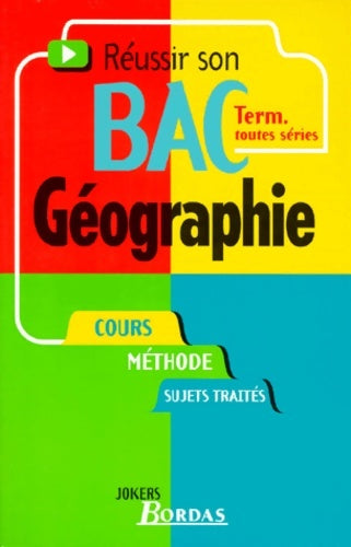 Livrenpoche : 019 - géographie TERM. - Jean-Louis Humbert - Livre