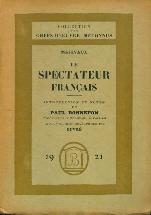 Livrenpoche : Le spectateur français - Marivaux - Livre
