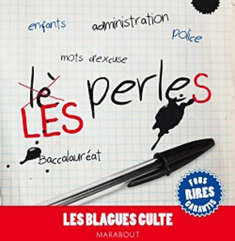 Livrenpoche : Blagues culte les perles - Collectif - Livre