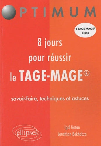 Livrenpoche : 8 jours pour réussir les tests d'aptitude - Igal Natan - Livre