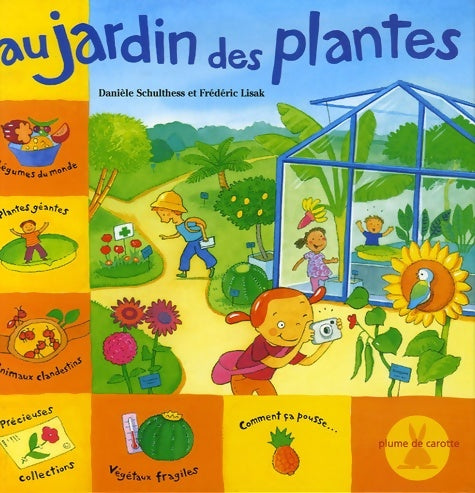 Livrenpoche : Au jardin des plantes - Danièle Schulthess - Livre