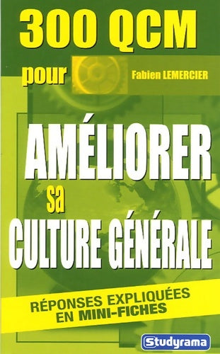 Livrenpoche : 300 QCM pour améliorer sa culture générale - Fabien Lemercier - Livre