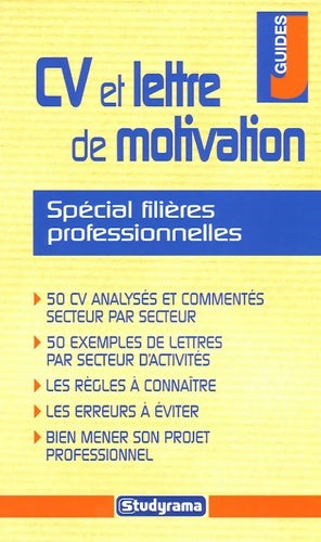 Livrenpoche : CV et lettre de motivation spécial filières professionnelles - Françoise Marol - Livre