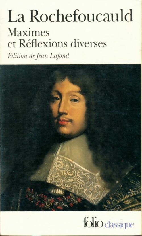 Livrenpoche : Maximes et réflexions diverses - François De la Rochefoucauld - Livre