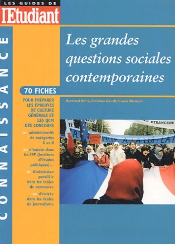 Livrenpoche : Les grandes questions sociales contemporaines - Bertrand Affilé - Livre