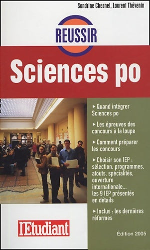 Livrenpoche : Réussir sciences po - Sandrine Chesnel - Livre
