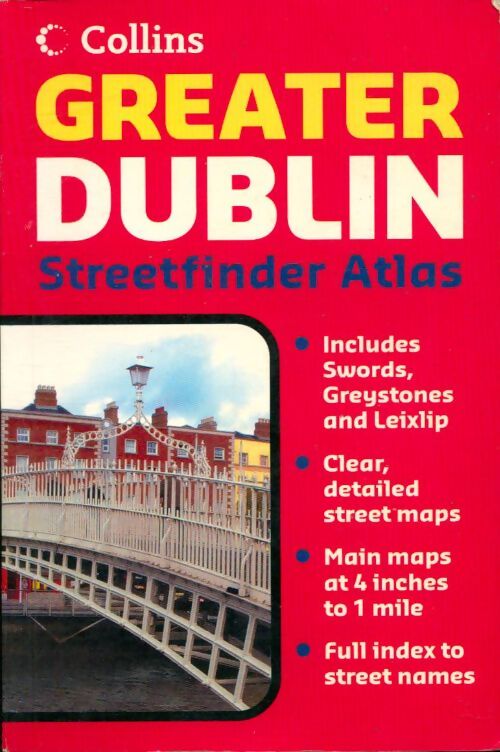 Livrenpoche : Greater Dublin streetfinder atlas - Collectif - Livre