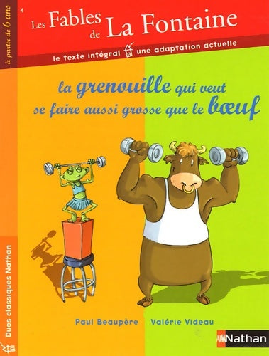 Livrenpoche : Grenouille aussi grosse boeuf - Jean De La Fontaine - Livre