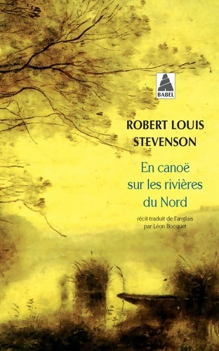 Livrenpoche : En canoë sur les rivières du Nord - Robert Louis Stevenson - Livre