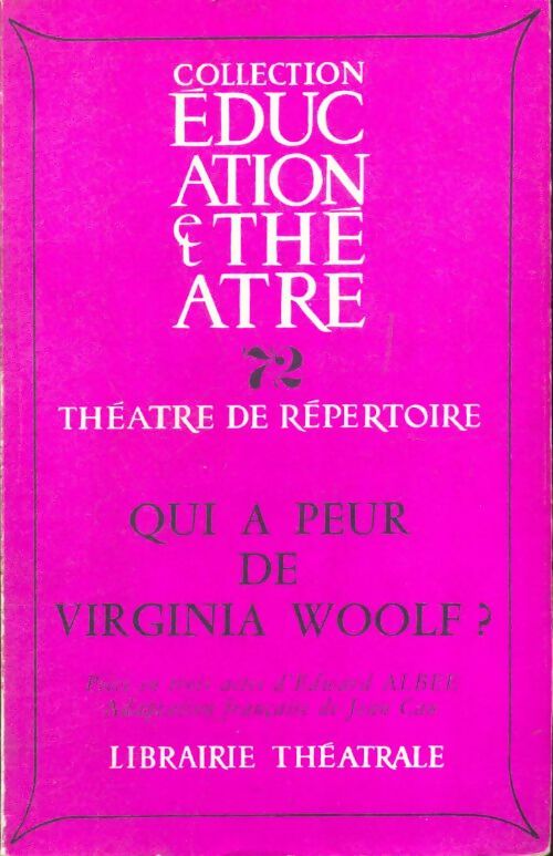 Livrenpoche : Qui a peur de Virginia Woolf ? - Edward Albee - Livre