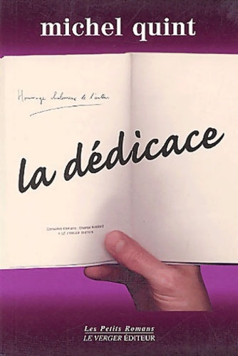 Livrenpoche : La dédicace - Michel Quint - Livre