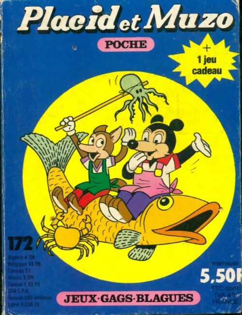 Livrenpoche : Placid et Muzo poche n°172 - Collectif - Livre