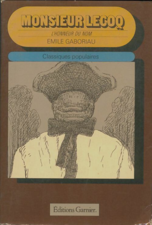 Livrenpoche : Monsieur Lecoq l'honneur du nom - Emile Gaboriau - Livre