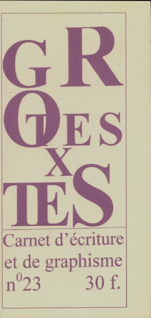 Livrenpoche : Gros textes n°23 - Collectif - Livre