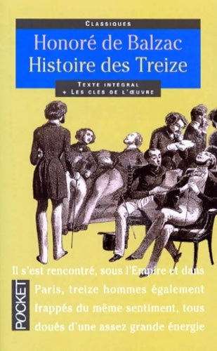 Livrenpoche : Histoire des treize - Honoré De Balzac - Livre
