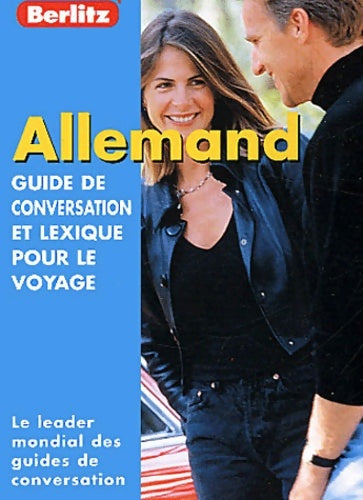 Livrenpoche : Guide de conversation et lexique pour le voyage : Allemand - Guide Berlitz - Livre
