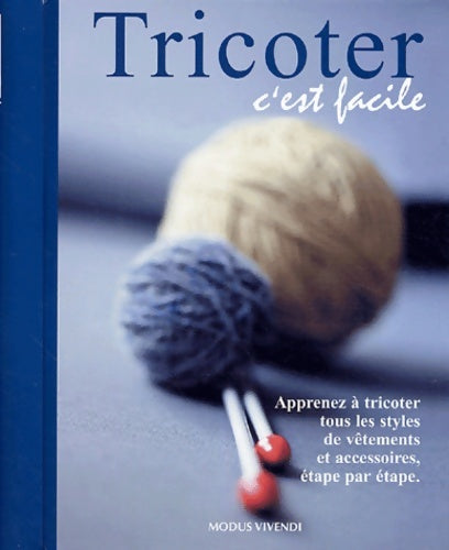 Livrenpoche : Tricoter c'est facile - Anonyme - Livre