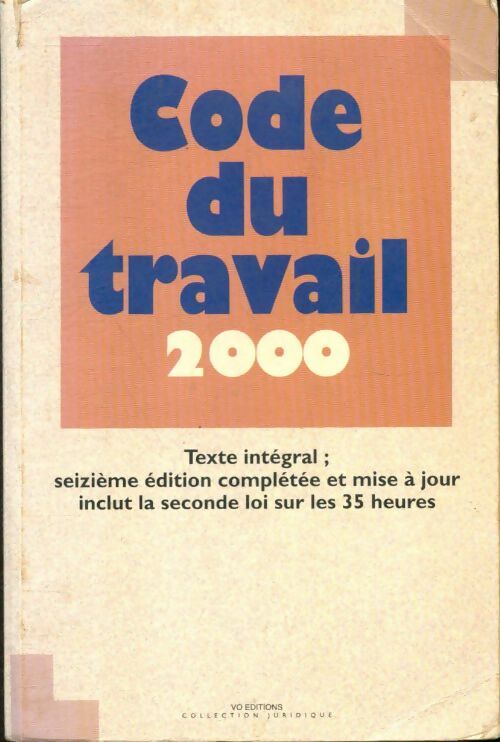 Livrenpoche : Code du travail 2004 - Collectif - Livre