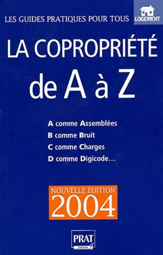 Livrenpoche : La copropriété de a à z - Sylvie Dibos-Lacroux - Livre