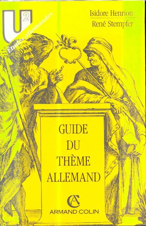 Livrenpoche : Guide du thème Allemand - René Stempfer, Isidore Henrion - Livre