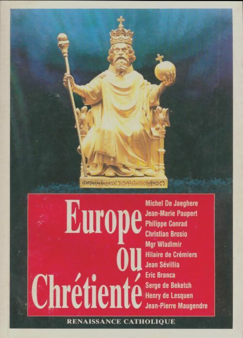 Livrenpoche : Europe ou chrétienté  - Collectif - Livre
