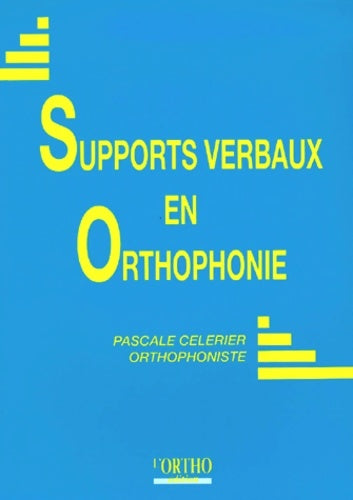 Livrenpoche : Supports verbaux en orthophonie - Pascale Célèrier - Livre