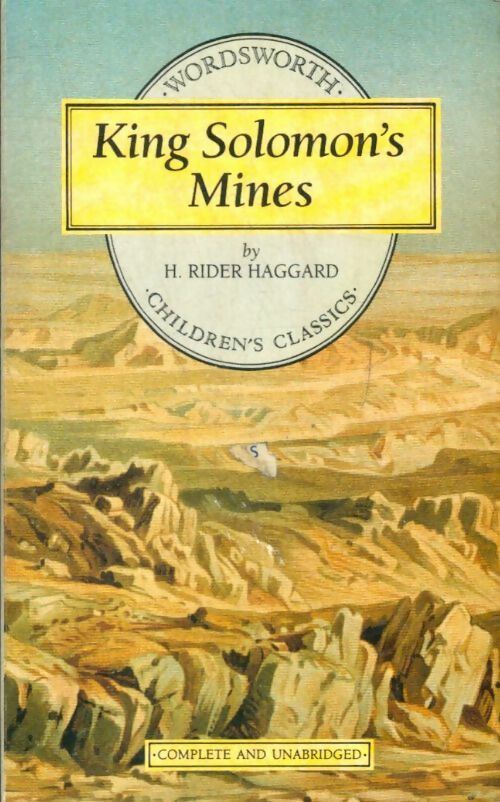 Livrenpoche : King Solomon's Mines - H. Rider Haggard - Livre