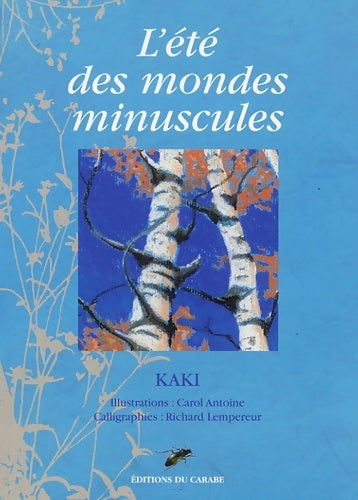 Livrenpoche : L'été des mondes minuscules - Kaki - Livre