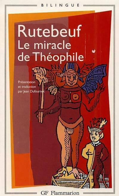 Livrenpoche : Le miracle de Théophile - Rutebeuf - Livre