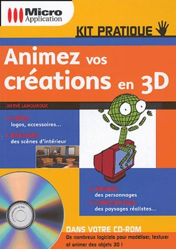 Livrenpoche : Animez vos créations en 3d numéro 16 - Hervé Lamouroux - Livre
