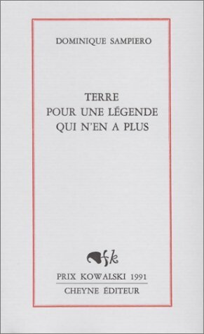 Livrenpoche : Terre pour une légende qui n'en a plus - Dominique Sampiero - Livre