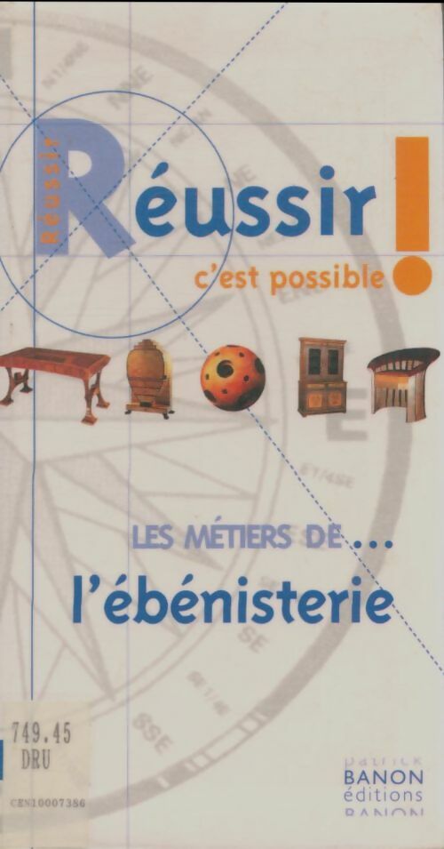 Livrenpoche : Les métiers de ...L'ébénisterie - Collectif - Livre