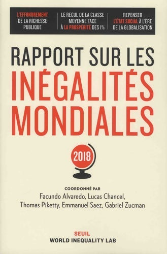 Livrenpoche : Rapport sur les inégalités mondiales : 2018 - Facundo Alvaredo - Livre